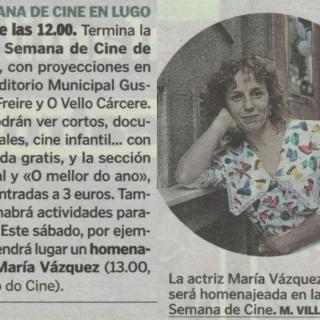 La Voz de Galicia (27/09/2025)