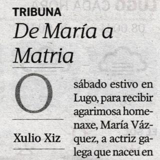 La Voz de Galicia (30/09/2025)